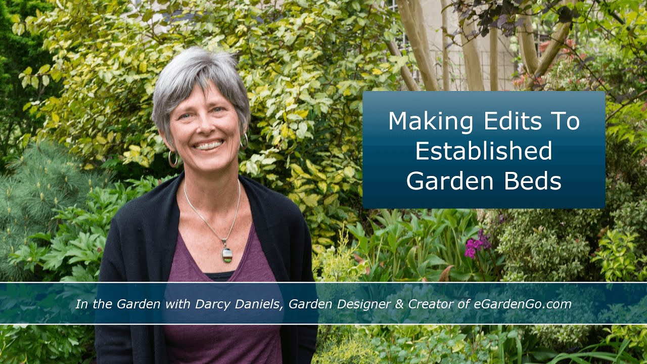 Making Edits to an Established Garden Bed