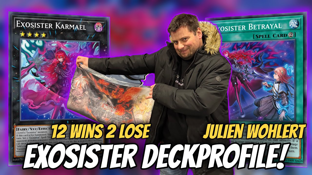 Yu-Gi-Oh! 12 Wins 2 Lose Exosister Deckprofile Side Events YCS Dortmund I Julien Wohlert