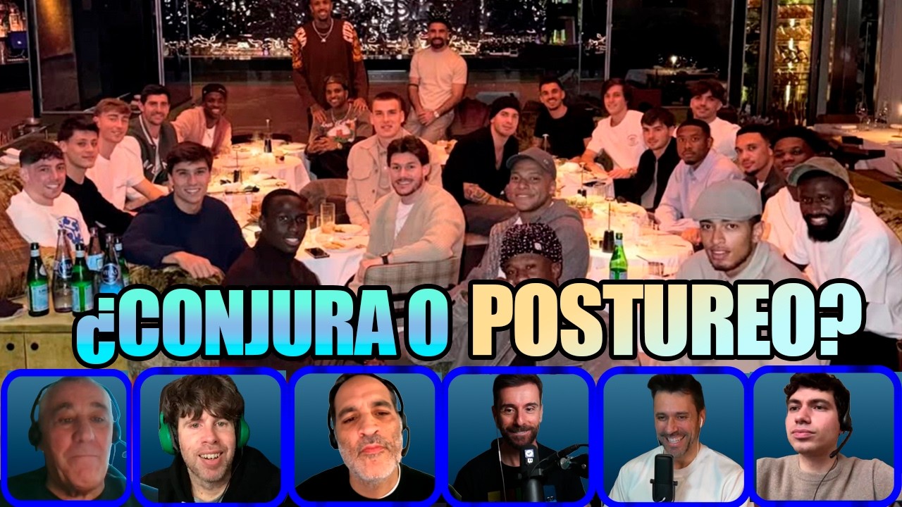 LA PLANTILLA DEL REAL MADRID SE CONJURA EN UNA CENA