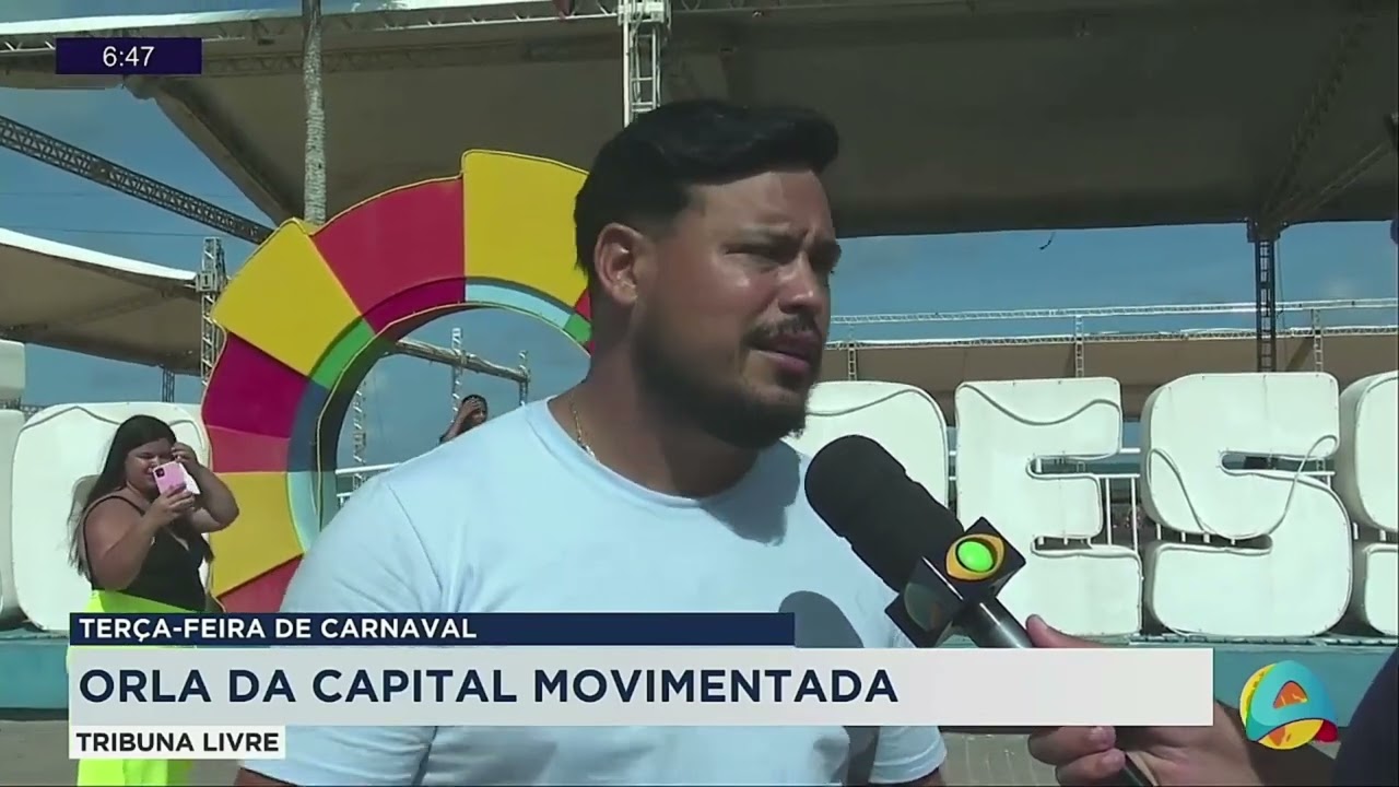 Tribuna Livre - Terça-feira de carnaval teve grande movimentação na orla da capital