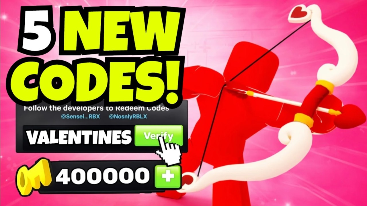 *ОБНОВЛЕНИЕ 18 К ДНЮ СВЯТОГО ВАЛЕНТИНА* НОВЫЕ РАБОЧИЕ КОДЫ ДЛЯ RIVALS (ROBLOX)