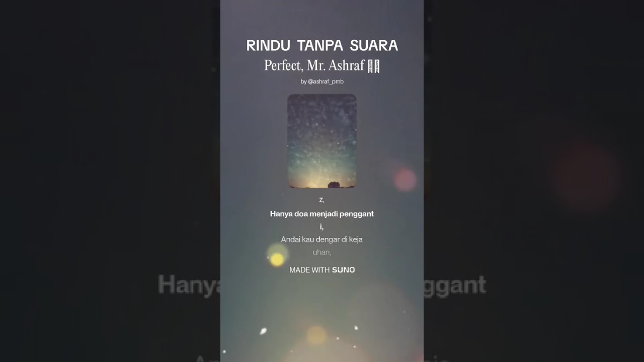 RINDU TANPA SUARA