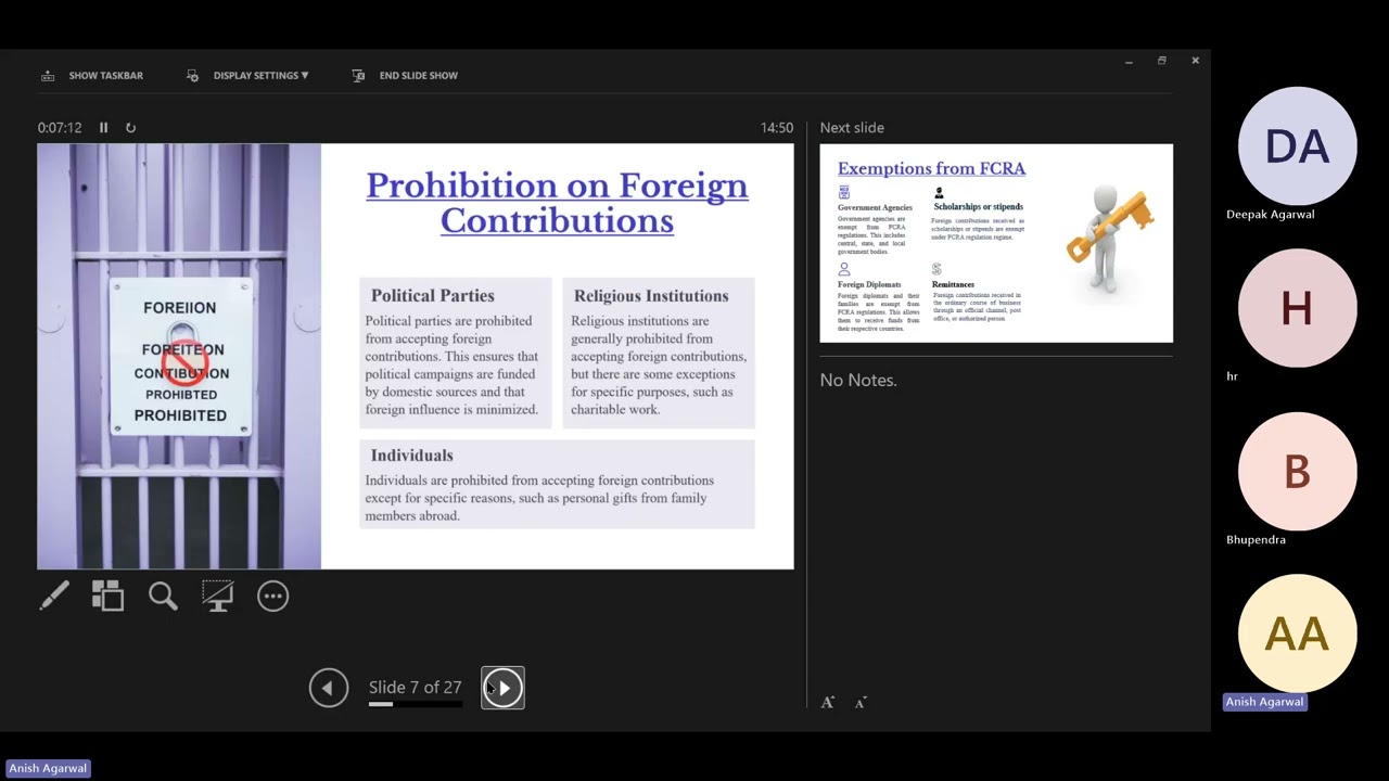 Foreign Contribution Regulation Act 2010