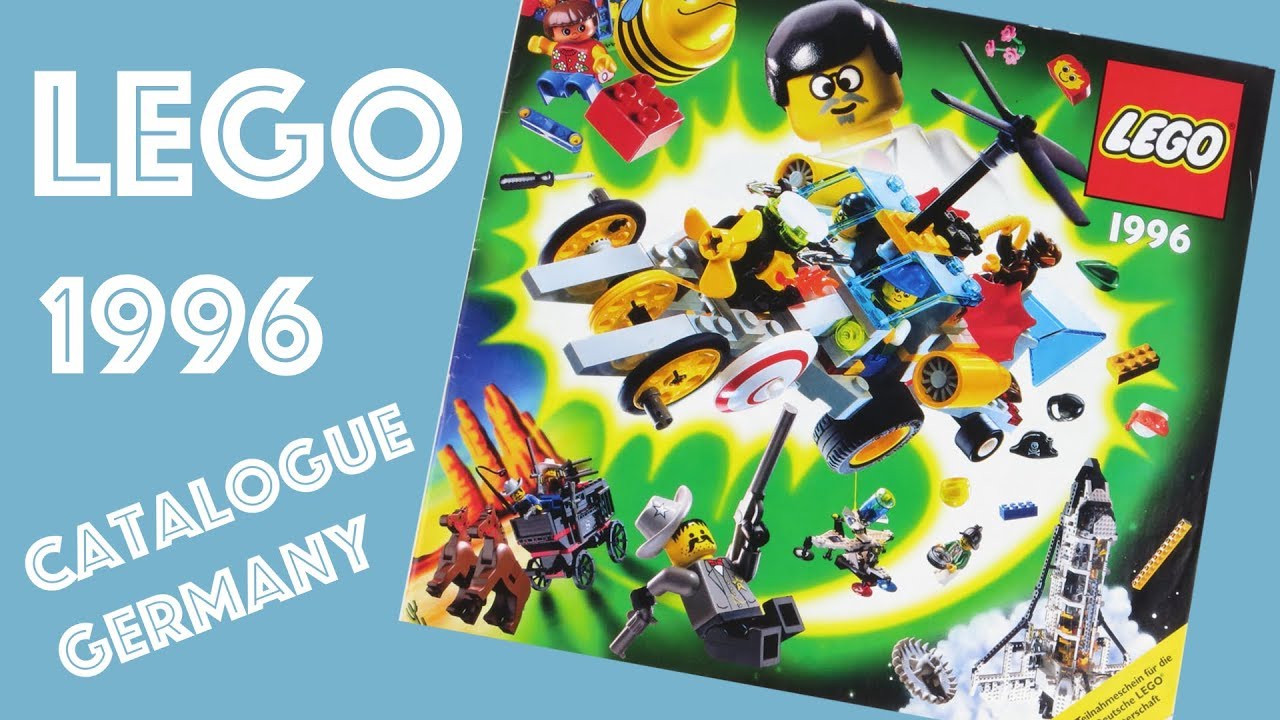1996 Lego Katalog - Deutsch - Lego Catalogue Germany