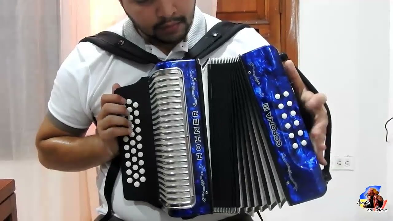 OYE BONITA - Tutorial en Acordeon COMPLETO