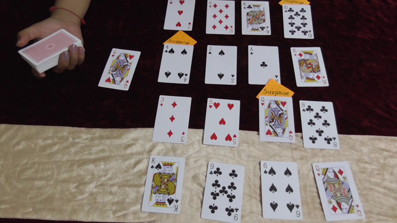 Surprise Card Game (Kitty Party Fun Game Ideas)