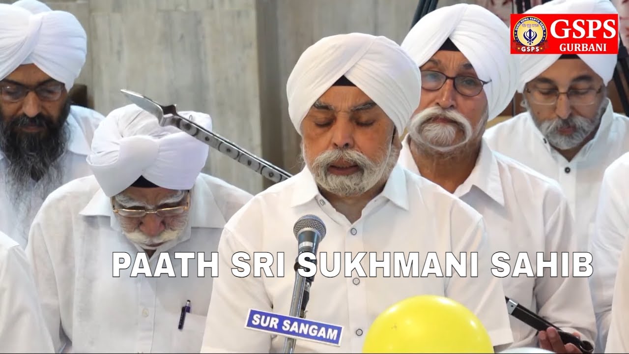 Daily Paath Sri Sukhmani Sahib Ji.. Veer Tejpal Singh Ji Ate Saathi