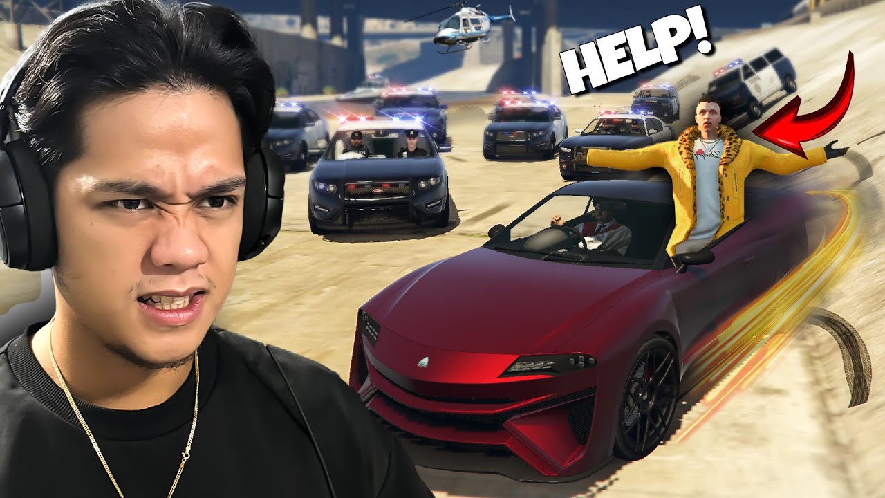 Unang MAHULI ng 10 KAPULISAN may P5,000 GCASH - GTA 5 Roleplay