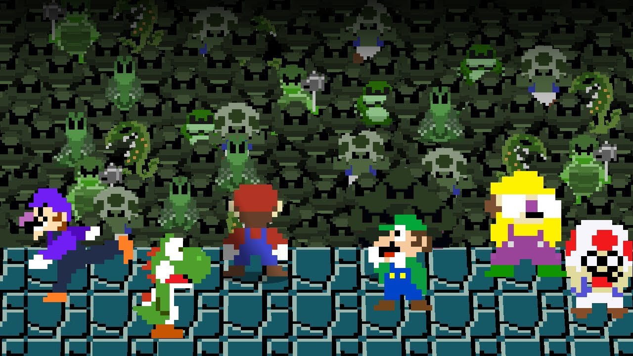 8BIT-ANI:Team Mario's zombie Mayhem ALL EPISODES (Season 1)