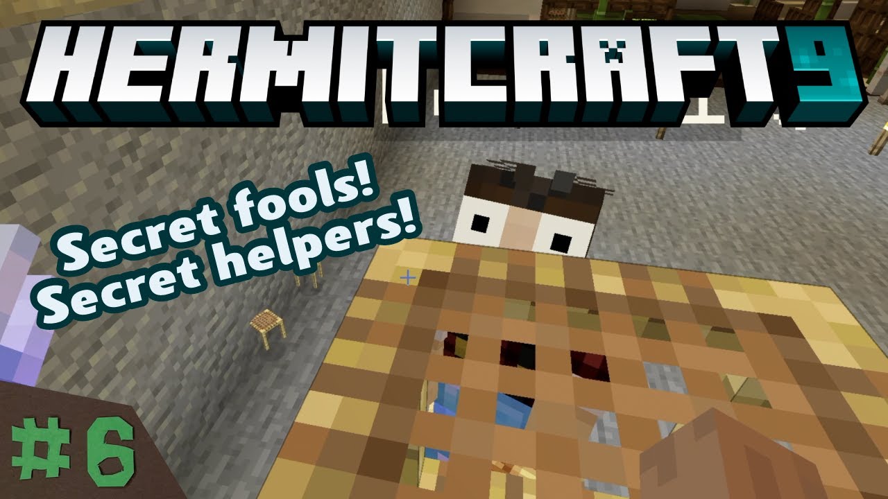 HermitCraft 9 ep 6: Secret Fools! Rickroll Iskall85 in Swedish! Help from VintageBeef and Keralis!