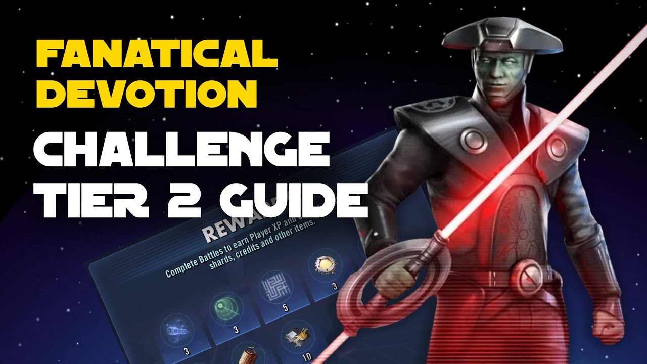 No GI - No Problem! Inquisitor Challenge Tier 2 Guide - Fanatical Devotion | SWGOH Assault Battle