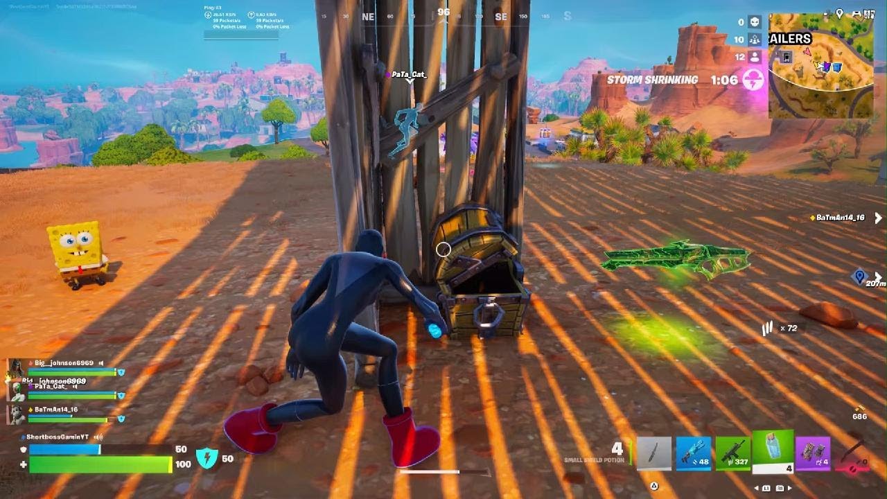 Letting Your Teammate 1v1 the last guy #Fortnite