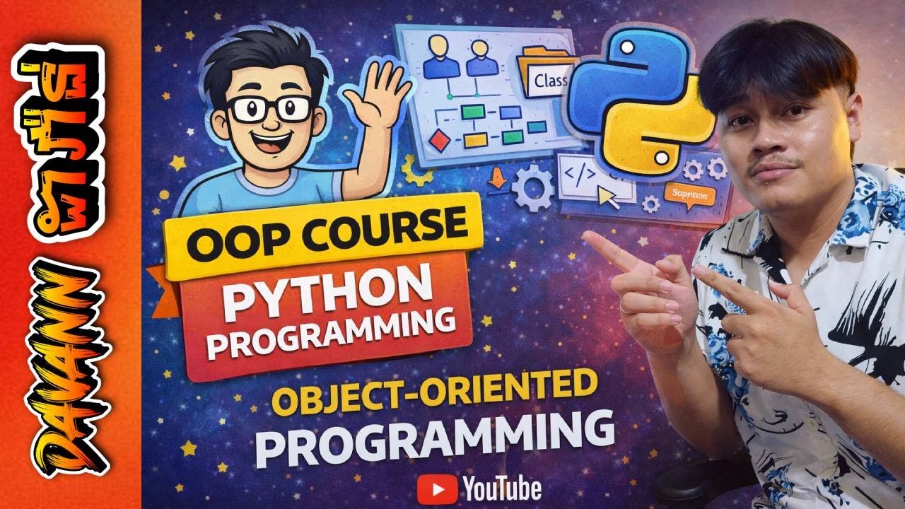 វគ្គសិក្សា Python OOPs Concept | Python Programming OOP | Full Course