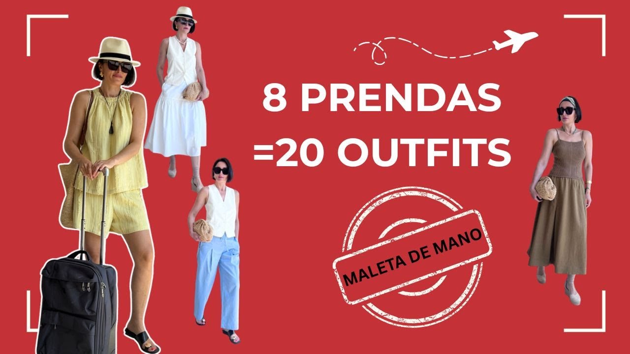 Las 8 PIEZAS ESENCIALES para un ARMARIO CÁPSULA de VERANO PERFECTO