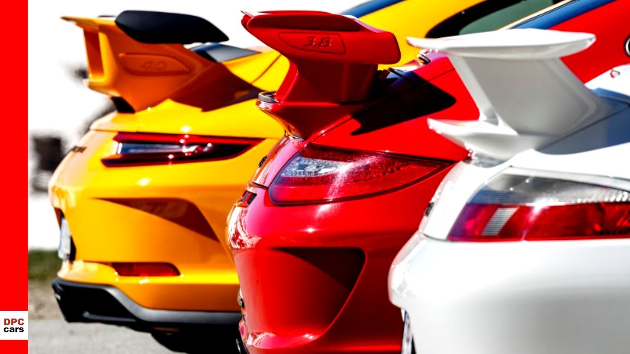 Porsche 911 GT3 Generations