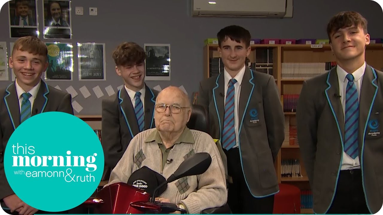 The Four Teenagers Who Helped Stranded 90-Year-Old Man Get Home | This Morning