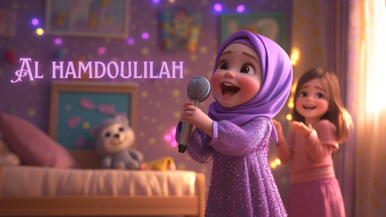 Anachid | Al Hamdoulilah en français | Comptine éducative pour les enfants musulmans