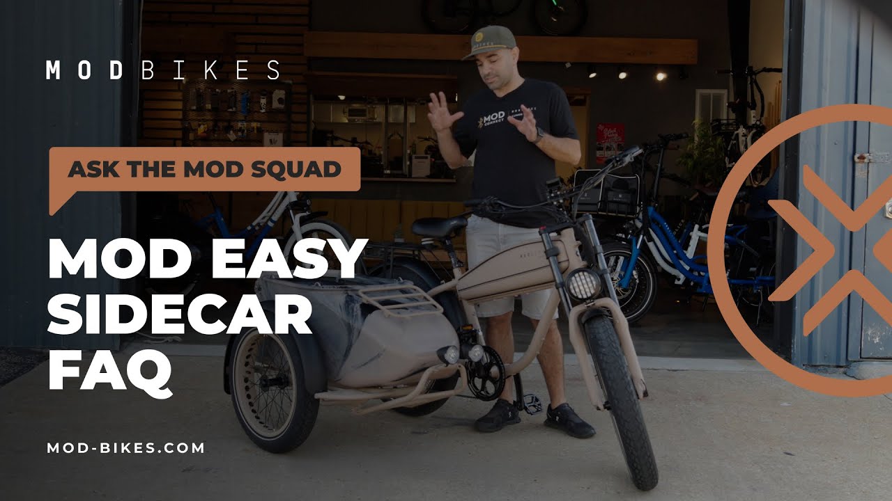 Часто задаваемые вопросы о мотоциклах MOD Easy Sidecar: собаки, дети, мощность, подъемы в гору, б...