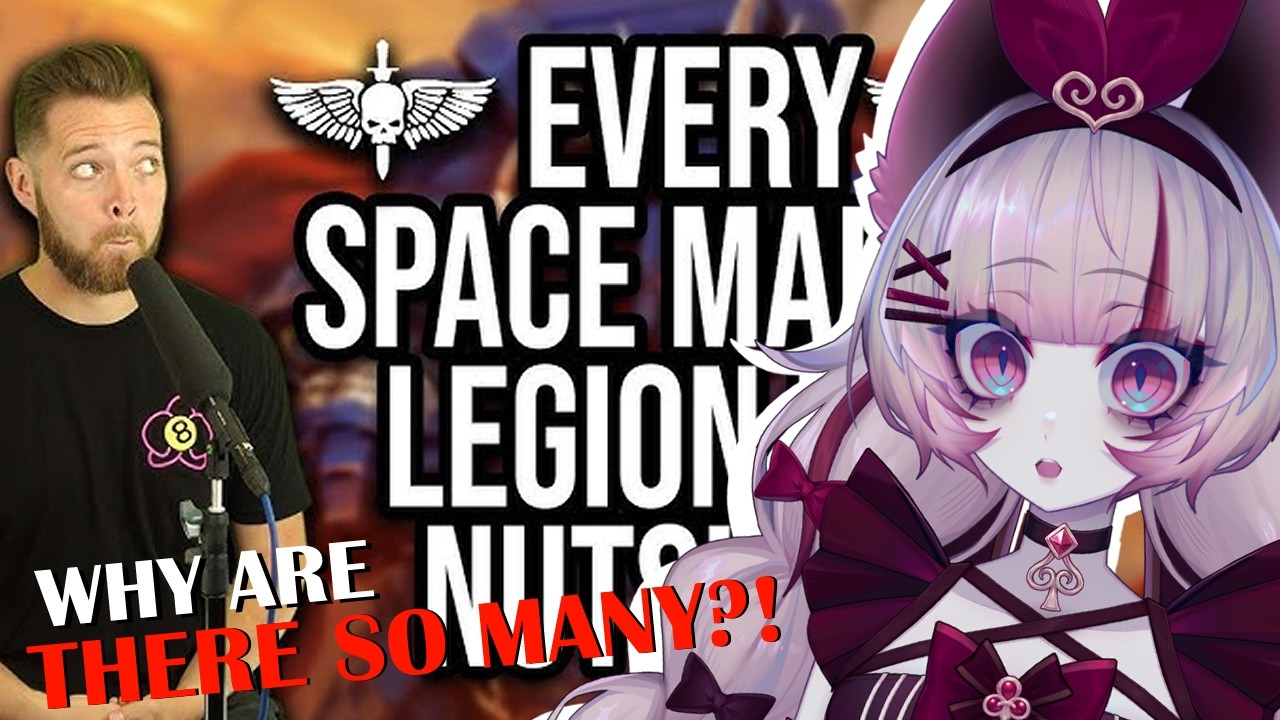 First Exposure | Every Single Warhammer Space Marine Legion in a Nutshell | Bricky Vtuber Reaction