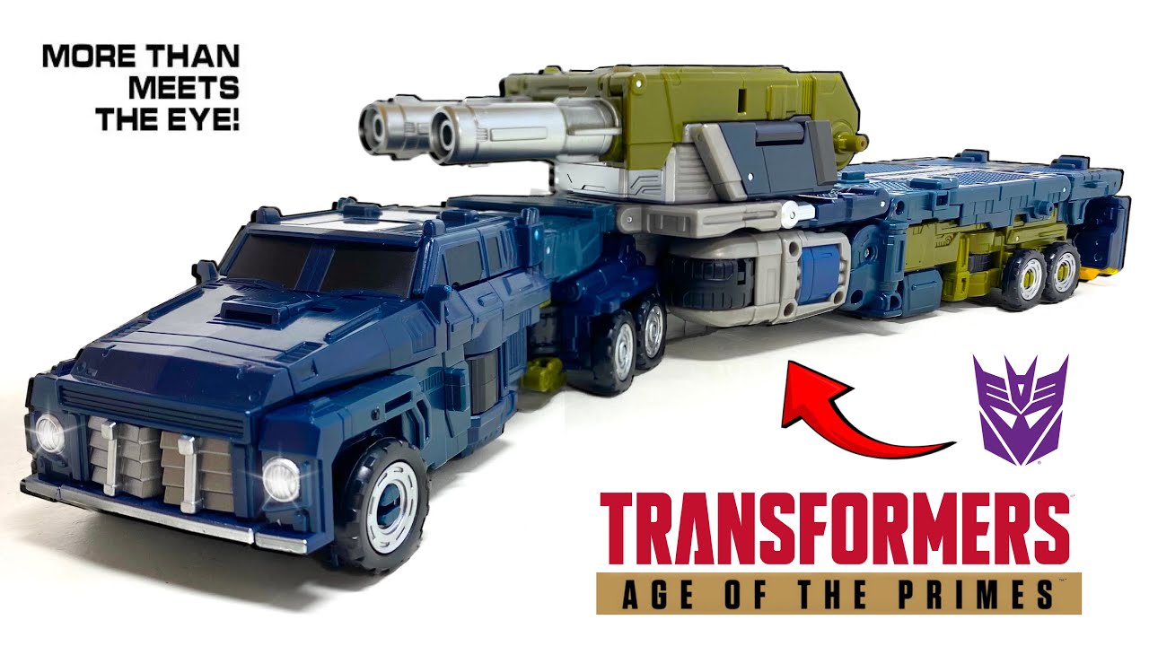 ВАУ! Обзор трансформера Transformers AGE OF THE PRIMES Commander Class ONSLAUGHT Bruticus в режим...
