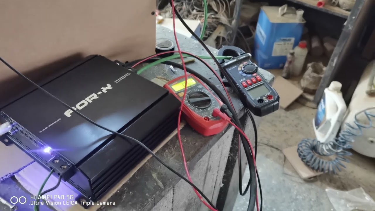 SES SİSTEMİ İÇİN LTO PİL ARACA TAKMADAN SON TEST FORX XAD 3100.1 BAS GROUND ZERO GZNW 15 XMAX