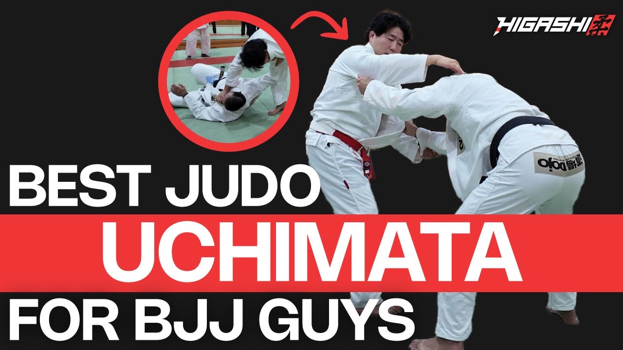 Best Judo Uchimata for BJJ Guys (Back Step) | #judo #shintarohigashi