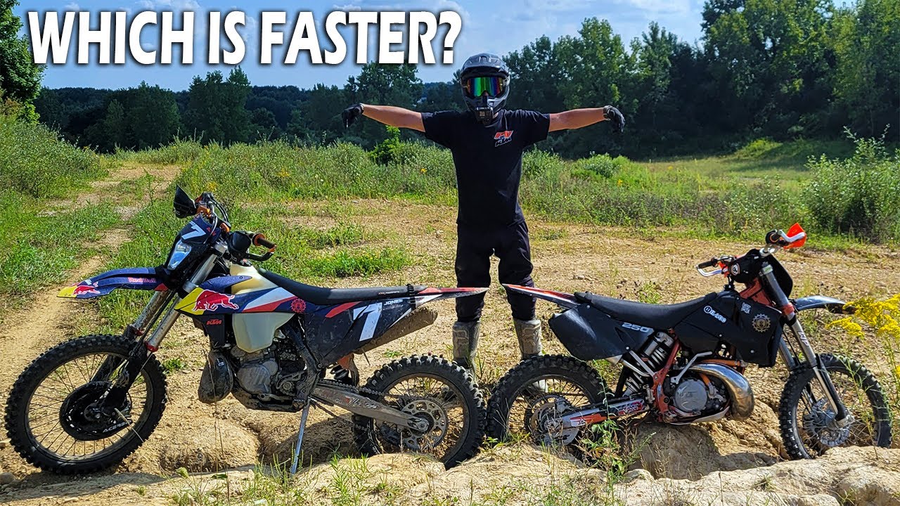 Enduro vs. Motocross Dirt Bike Challenge