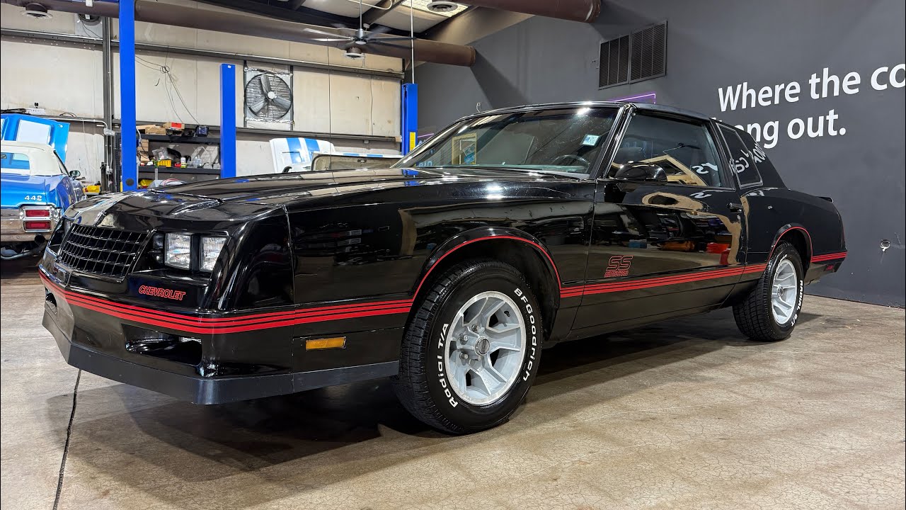 Продается Chevrolet Monte Carlo SS 1987 года выпуска с Т-образной крышей. Цена: 23 995 долларов. ...