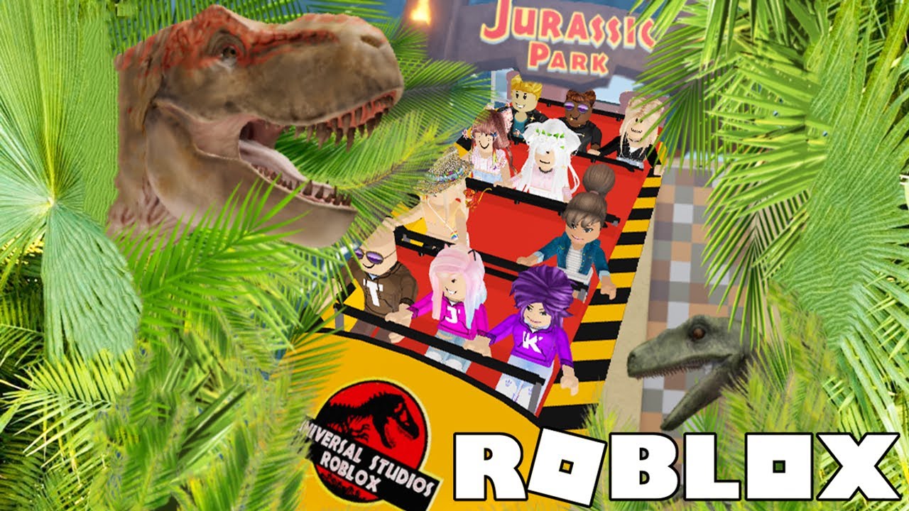 We visited the best theme park on Roblox! 🎢
