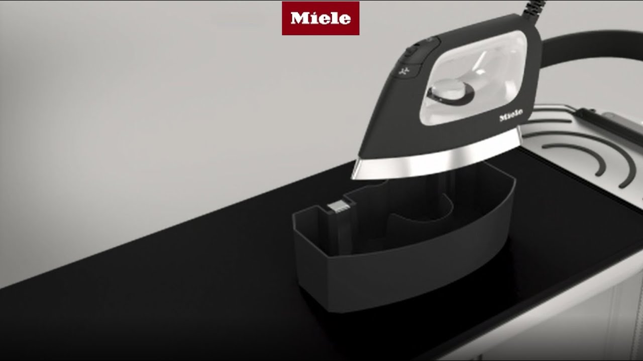 Syst&egrave;me de repassage vapeur FashionMaster - Purger la semelle du fer I Miele