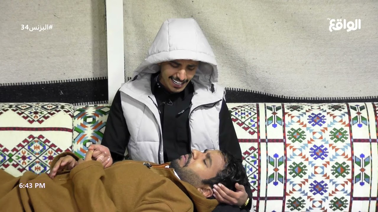 وصلة طربية من محمد آل عبيان وتفاعل علي الجعيدي #البزنس34