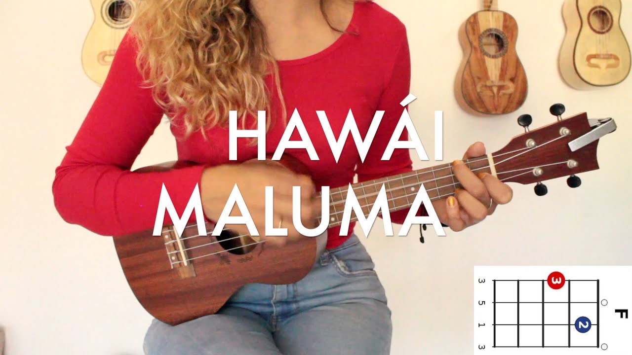 HAWAI - MALUMA  UKULELE ( tutorial )