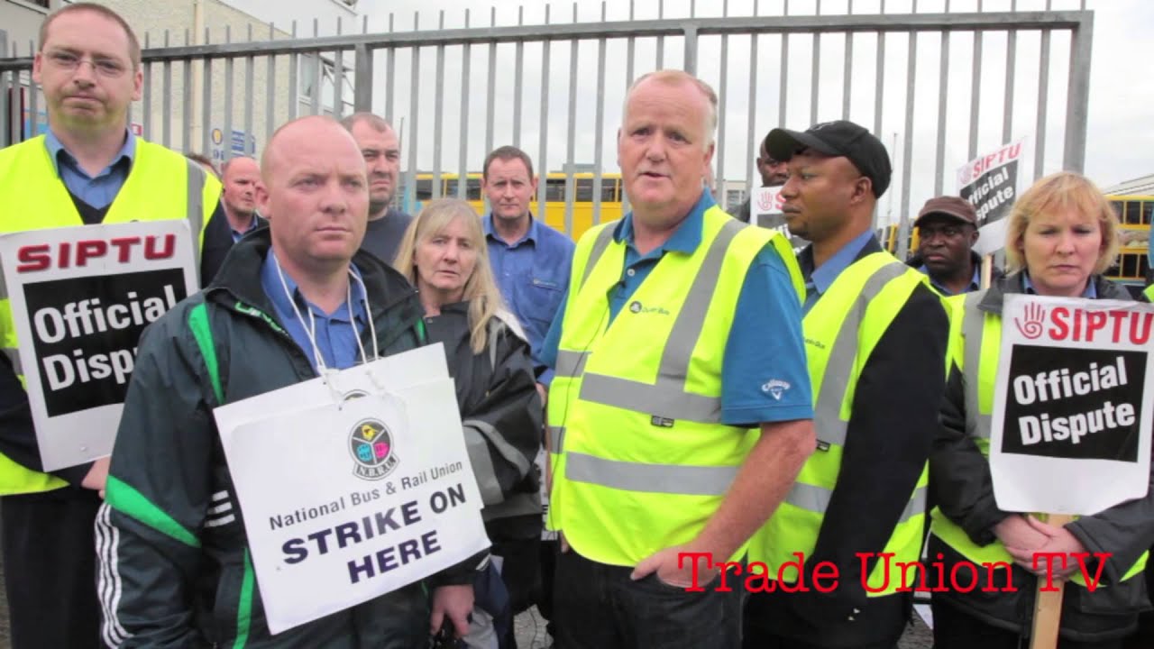 Dublin Bus Strike 4th August 2013