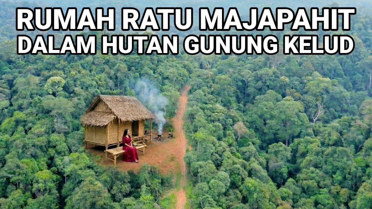 Viral ! Rumah Ratu Majapahit Di Lereng Gunung Kelud 