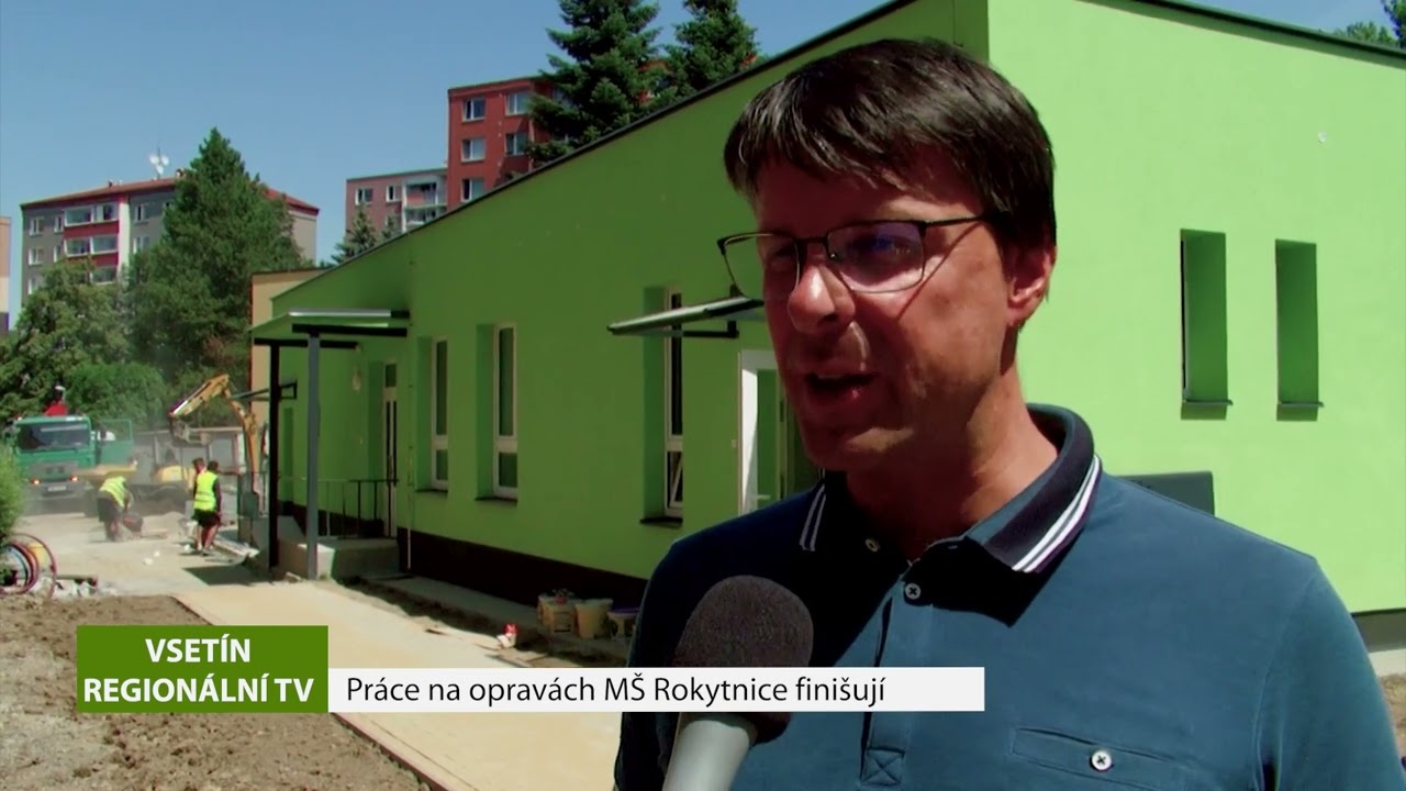 VSETÍN: Práce na opravách MŠ Rokytnice finišují