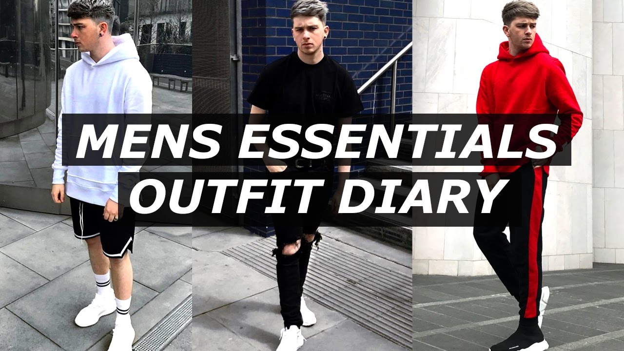 Outfit Diary | Mens Essentials | Lookbook | Affordable and Luxury | Gallucks