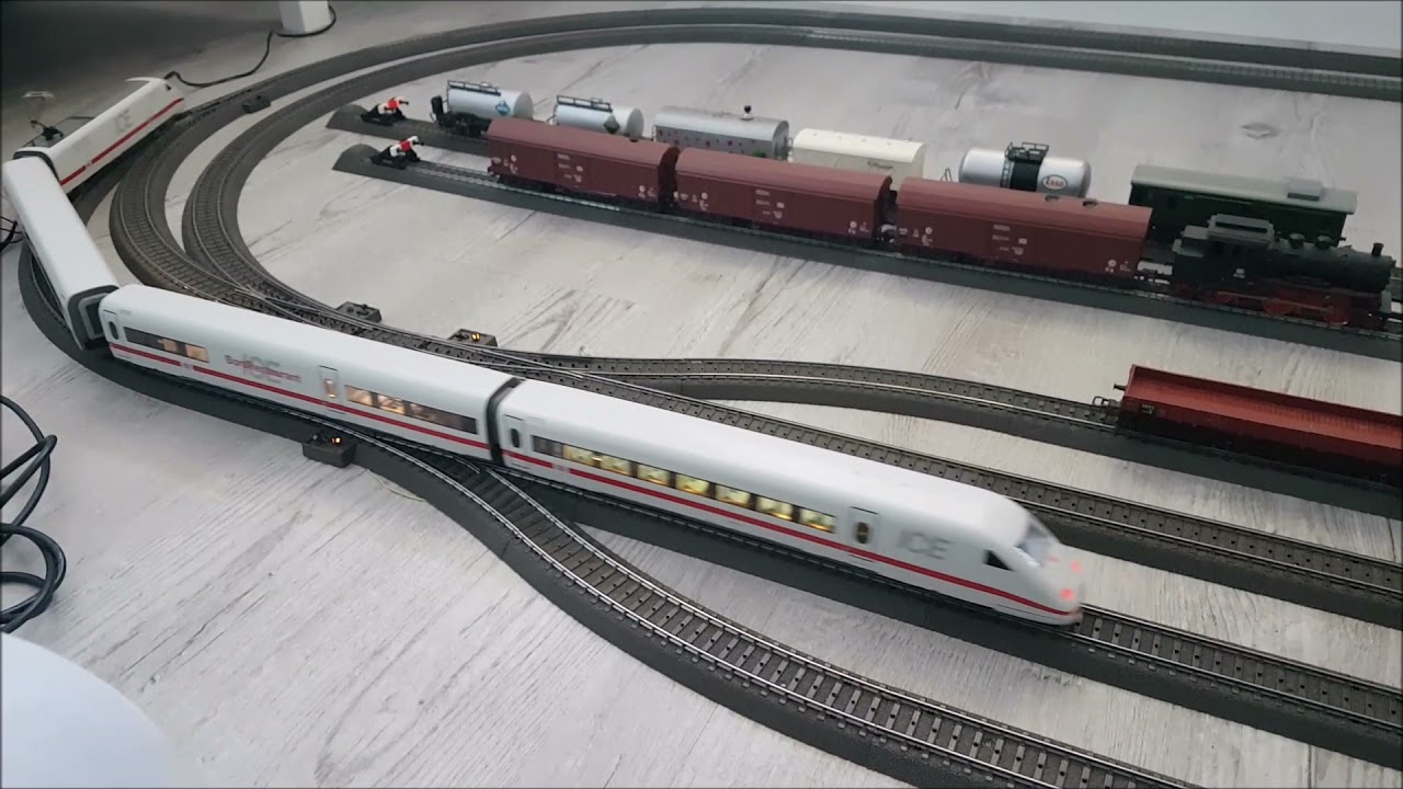 Märklin 29791 ICE2 BR 402, DB AG mit digitalisierten Steuerwagen / Innenbeleuchtung