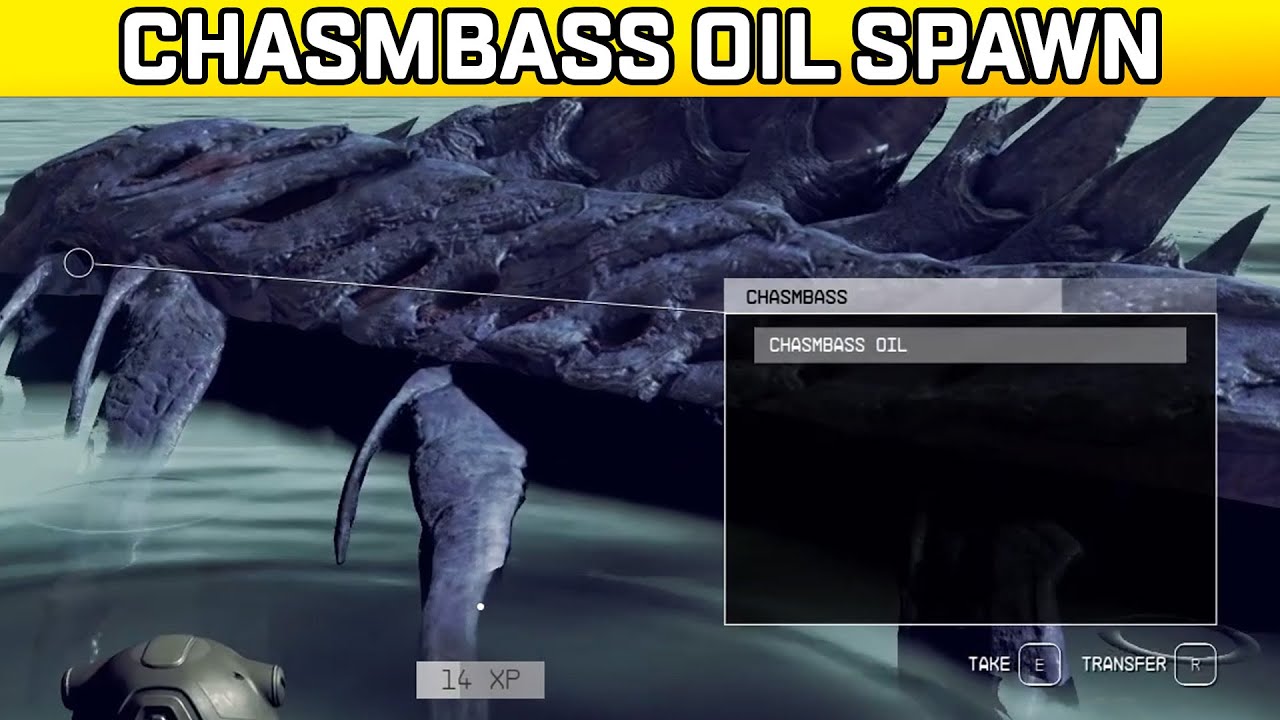 Starfield Where To Find Chasmbass Oil & Chasmbass Fish Guide