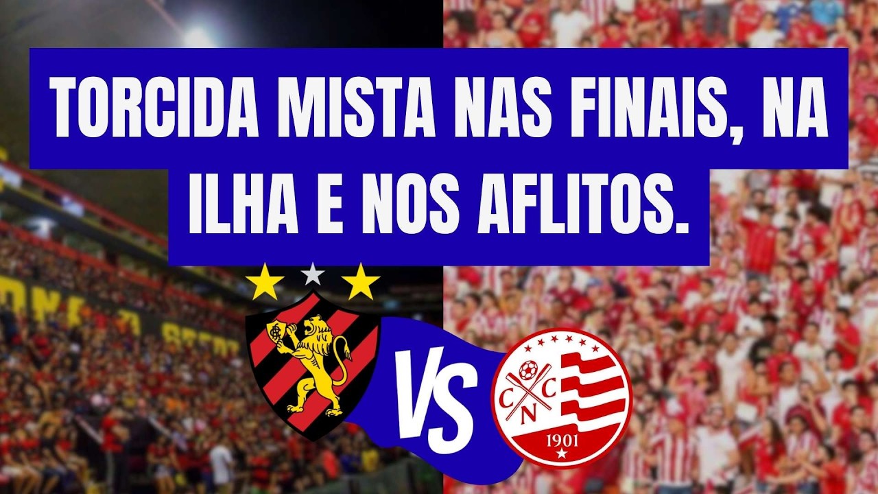 Tudo definido! Finais na Ilha e nos Aflitos, com torcida visitante.
