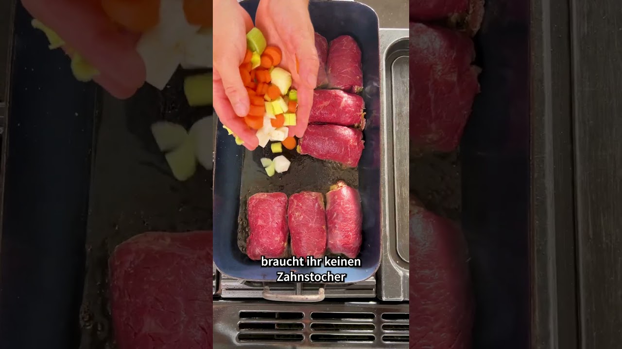 So kochst du Omas Rinderrouladen! 👨🏻&zwj;🍳 #shorts #rouladen