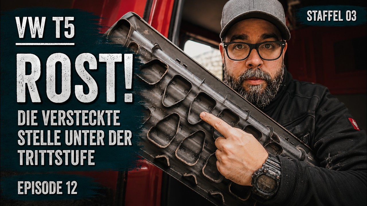 #12 • Typische Roststellen finden und beheben | VW T5 Camper Umbau