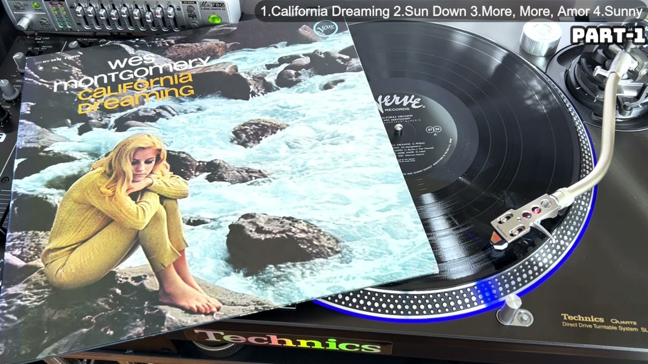 Wes Montgomery 🎸Part-1 ウエス・モンゴメリーALBUM [California Dreaming]  Sunny