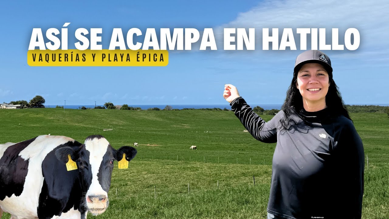 Nos fuimos de camping a Hatillo: vaquerías, comida local y playa épica