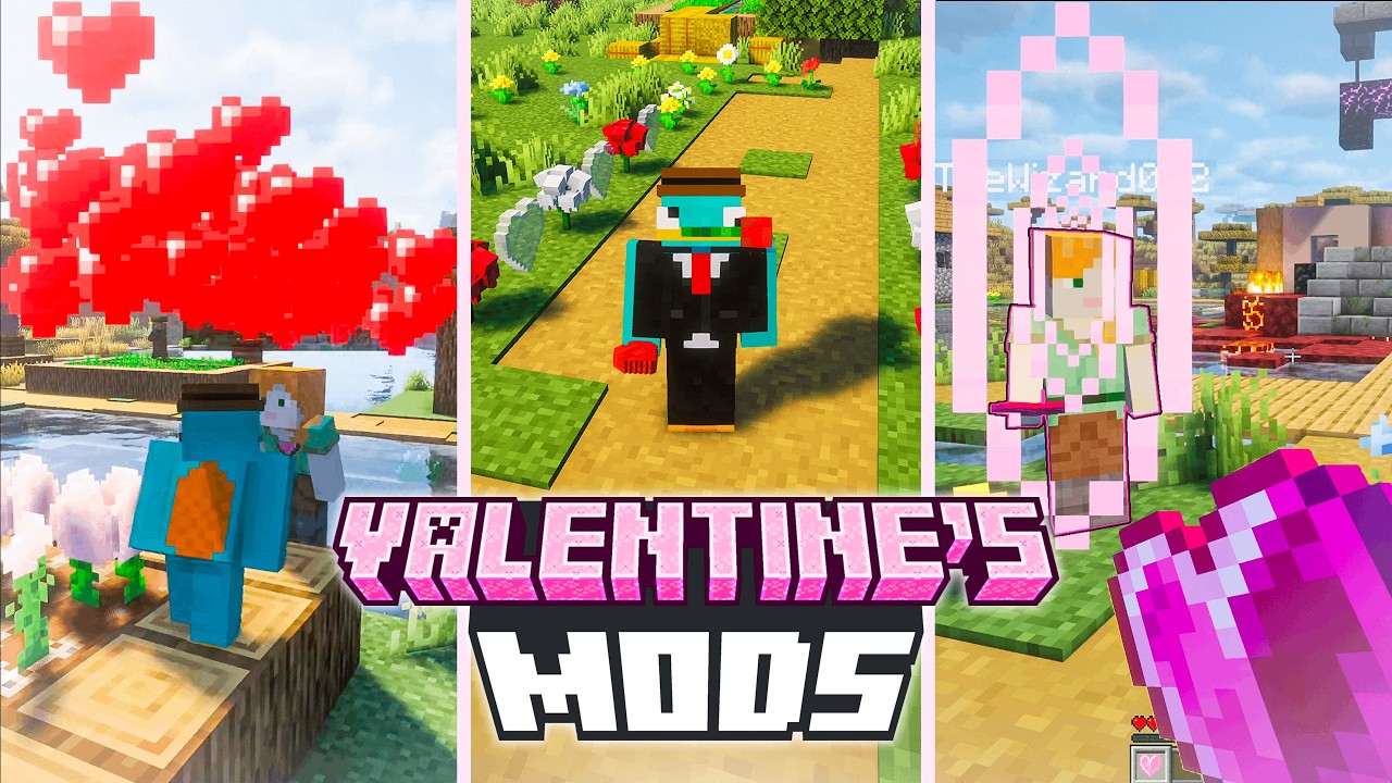 ТОП-5 лучших модов для игры с друзьями или партнёром ❤️ Minecraft 1.21.1 / 1.20.1