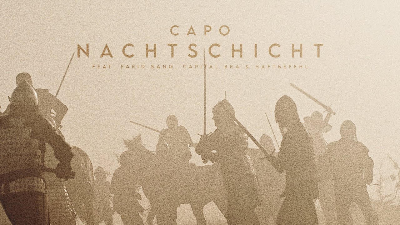 CAPO feat. HAFTBEFEHL, FARID BANG & CAPITAL BRA  - NACHTSCHICHT [Official Visualizer]