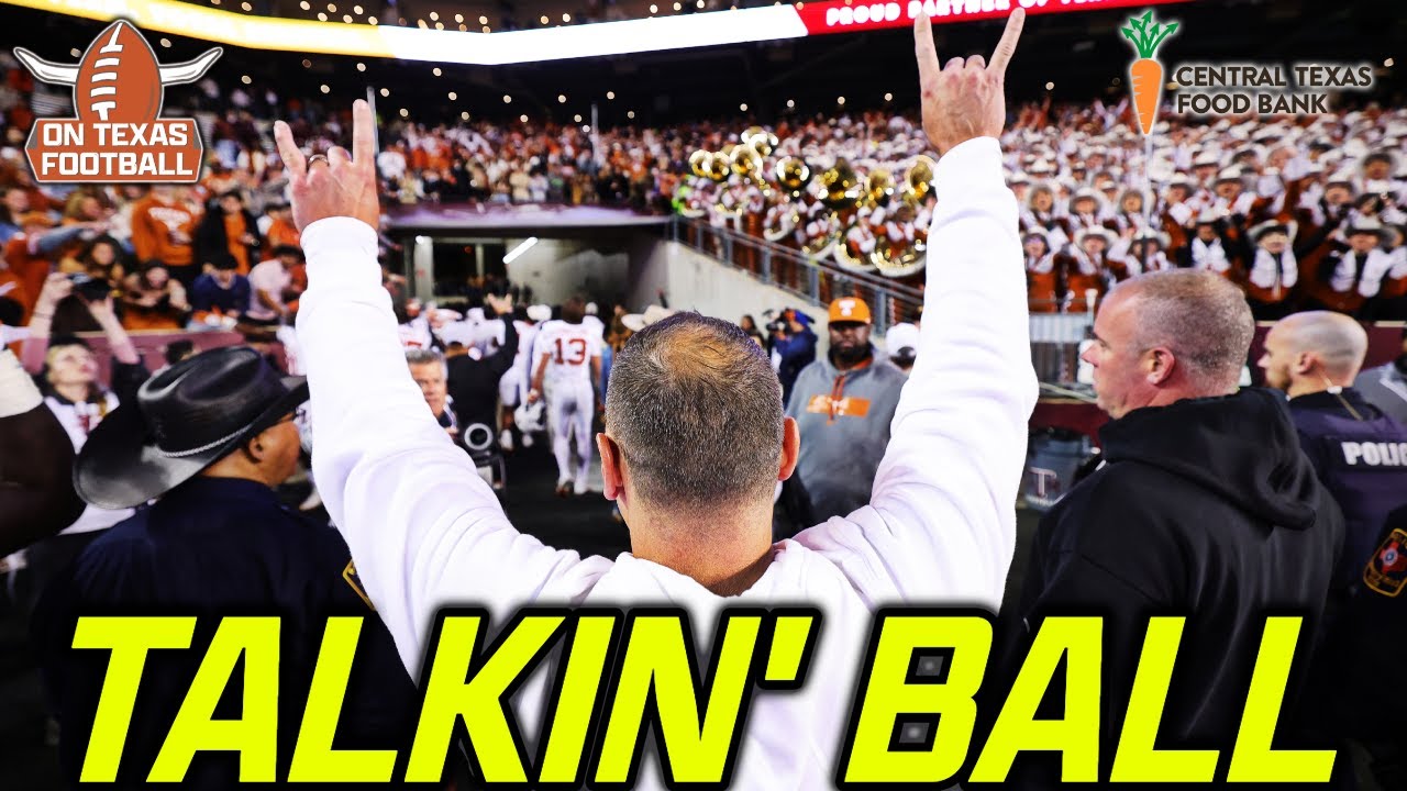 Talkin' Ball LIVE | Central Texas Food Bank Charity Stream | Longhorns Football