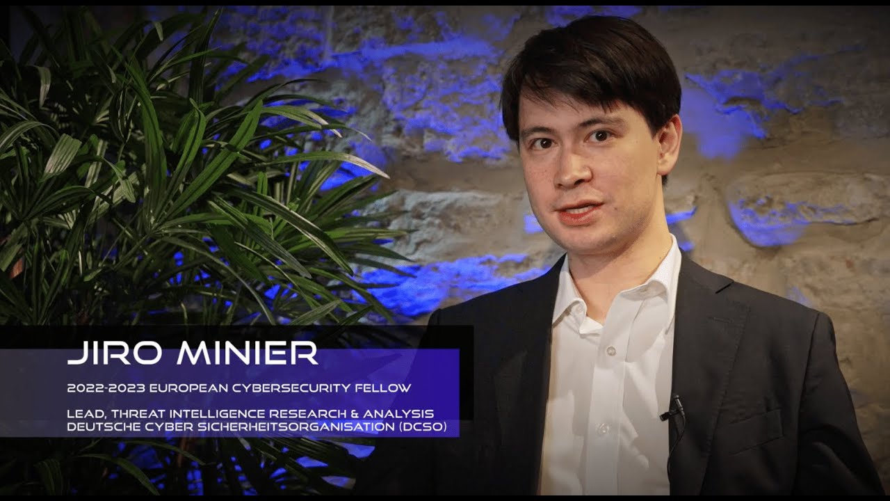 Virtual Routes European Cybersecurity Fellowship Testimonial from Jiro Minier (2022&ndash;2023 Cohort)
