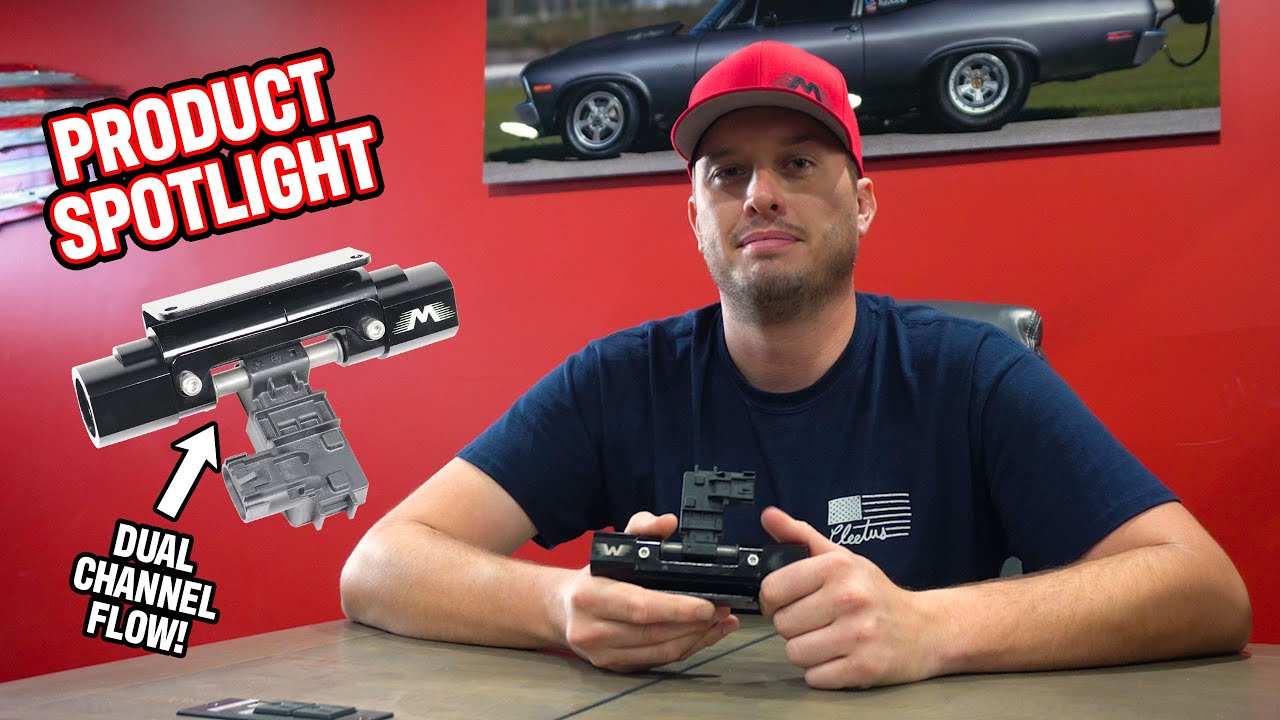 E85 Flex Fuel Made Easy! New Billet High Flow 10AN Dual Channel Sensor Mount