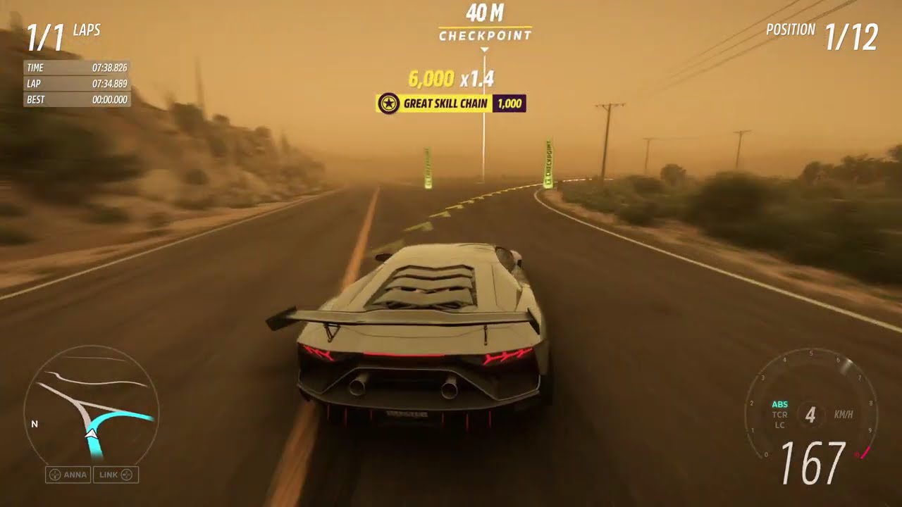 Forza Horizon 5 Gameplay - 2021 Lamborghini Aventador LP 780-4 Ultimae: The Goliath (Dust Storm)