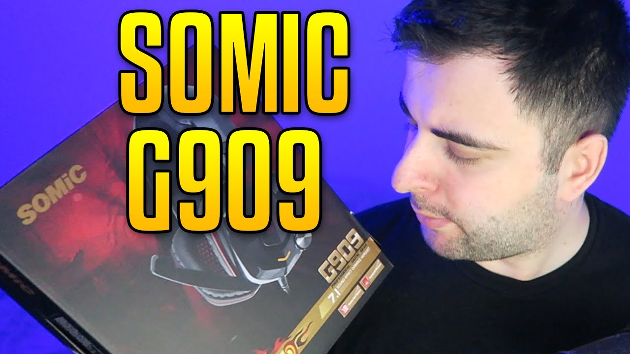 Woopower SOMiC G909 REVIEW - BASS VIBRATING HEADSET